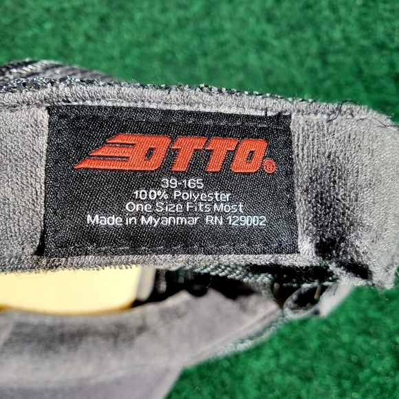 VTG Otto Trucker Cap Hat Snapback Malibu California Gray Adjustable Myanmar - Picture 8 of 9